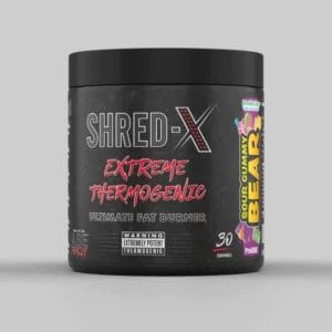 Shred-X Extreme Thermogenic Powder 300g - Sour Gummy Bear